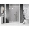 Mexen Lunar-F L drzwi prysznicowe składane lewe 110 cm, transparent, białe - 836SL-110-050-20-00-L Gwarancja Door To Door