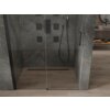 Mexen Omega drzwi prysznicowe rozsuwane 160 cm, transparent, czarne - 825-160-000-70-00 Gwarancja 24 miesiące