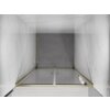 Mexen Exo drzwi prysznicowe podwójne uchylne 90 cm, transparent, złote - 814-090-000-50-00 Gwarancja Door To Door