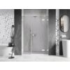 Mexen Lunar drzwi prysznicowe uchylne prawe 140 cm, transparent, białe - 834S-140-050-20-00-P Gwarancja 24 miesiące