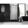 Mexen Exo drzwi prysznicowe rozsuwane 105 cm, transparent, czarne - 8151-105-000-70-00 Gwarancja 24 miesiące