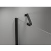 Mexen Mist drzwi prysznicowe uchylne 80 cm, transparent, czarne - 8A4-080-000-70-00 Gwarancja 24 miesiące