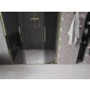 Mexen Velar L Duo drzwi prysznicowe rozsuwane 160 cm, grafit, złote - 871-160-003-42-50 Gwarancja Door To Door