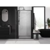 Mexen Exo drzwi prysznicowe uchylne 80 cm, transparent, czarne - 817-080-000-70-00 Gwarancja Door To Door