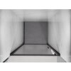 Mexen Exo drzwi prysznicowe uchylne 80 cm, transparent, czarne - 817-080-000-70-00 Gwarancja Door To Door