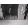 Mexen Velar L Duo drzwi prysznicowe rozsuwane 160 cm, grafit, chrom - 871-160-003-42-01 Gwarancja 24 miesiące