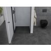 Mexen Pretoria drzwi prysznicowe uchylne 70 cm, transparent, czarne - 852-070-000-70-00 Gwarancja Door To Door