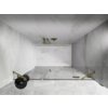 Mexen Lunar drzwi prysznicowe uchylne prawe 155 cm, transparent, złote - 834S-155-050-50-00-P Gwarancja 24 miesiące