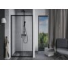 Mexen Apia drzwi prysznicowe rozsuwane 115 cm, transparent, czarne - 845-115-000-70-00 Gwarancja Door To Door