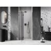 Mexen Lunar drzwi prysznicowe uchylne lewe 70 cm, transparent, gun gray szczotkowany - 834-070-000-66-00-L Gwarancja Door To Door