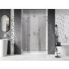 Mexen Lunar-F L drzwi prysznicowe składane lewe 140 cm, transparent, chrom - 836SL-140-050-01-00-L Gwarancja Door To Door