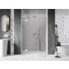 Mexen Lunar L drzwi prysznicowe uchylne lewe 125 cm, transparent, białe - 834SL-125-050-20-00-L Gwarancja Door To Door