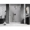 Mexen Lunar drzwi prysznicowe uchylne prawe 140 cm, transparent, gun metal - 834-140-000-95-00-P Gwarancja Door To Door