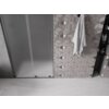 Mexen Velar L drzwi prysznicowe rozsuwane 100 cm, szron, gun gray szczotkowany - 871-100-003-31-66 Gwarancja 24 miesiące