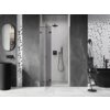 Mexen Lunar drzwi prysznicowe uchylne lewe 75 cm, transparent, gun metal - 834-075-000-95-00-L Gwarancja Door To Door