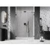 Mexen Lunar-B drzwi prysznicowe uchylne lewe 110 cm, transparent, czarne - 832S-110-050-70-00-L Gwarancja Door To Door