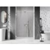 Mexen Lunar-B L drzwi prysznicowe uchylne lewe 140 cm, transparent, białe - 832SL-140-050-20-00-L Gwarancja 24 miesiące