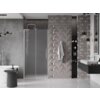 Mexen Velar L drzwi prysznicowe rozsuwane 90 cm, szron, nikiel szczotkowany - 871-090-003-31-97 Gwarancja 24 miesiące