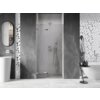 Mexen Lunar drzwi prysznicowe uchylne lewe 125 cm, transparent, chrom - 834-125-000-01-00-L Gwarancja 24 miesiące