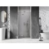 Mexen Lunar drzwi prysznicowe uchylne lewe 125 cm, transparent, chrom - 834-125-000-01-00-L Gwarancja Door To Door