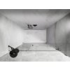 Mexen Lunar-B drzwi prysznicowe uchylne prawe 115 cm, transparent, gun gray szczotkowany - 832S-115-050-66-00-P Gwarancja 24 miesiące