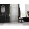 Mexen Exo drzwi prysznicowe uchylne 80 cm, transparent, złote - 8181-080-000-50-00 Gwarancja Door To Door