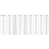 Tabela przedstawia wymiary drzwi prysznicowych w milimetrach, z kolumnami oznaczonymi jako: "Rozmiar drzwi", "A (mm)", "X (mm)", "B (mm)", "C (mm)", "D (mm)", "E (mm)", "F (mm)", "H (mm)". Wartości w tabeli zaczynają się od rozmiaru 70 i kończą na 120, z 