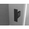Mexen Mist L drzwi prysznicowe uchylne lewe 120 cm, czarna ramka, czarne - 8A4L-120-000-70-70-L Gwarancja Door To Door