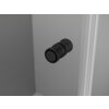 Mexen Mist-F drzwi prysznicowe składane prawe 80 cm, czarna kratka, czarne - 8A6-080-000-70-77-P Gwarancja Door To Door