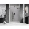Mexen Lunar L drzwi prysznicowe uchylne prawe 120 cm, transparent, gun metal - 834SL-120-050-95-00-P Gwarancja Door To Door