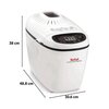 Wypiekacz do chleba TEFAL PF610138 (30.6 x 38 x 48.8 cm) Rodzaj wypieku Bezglutenowe