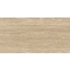 Beżowa płytka podłogowo-ścienna o matowym wykończeniu, z widocznym wzorem przypominającym naturalny kamień, o wymiarach 120 x 60 cm. Produkt to "Mexen Neo Travertino Beige gres szkliwiony rekt. G1, TL302-120-060-00".
