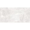 Płytka podłogowo-ścienna o wymiarach 120 x 60 cm z połyskiem, w jasnym odcieniu z delikatnym, marmurowym wzorem. Powierzchnia jest gładka, z subtelnymi żyłkami i tonalnymi przejściami.
