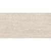 Na zdjęciu widoczna jest płytka podłogowo-ścienna o wymiarach 120 x 60 cm, z połyskiem, w odcieniach beżu z delikatnym wzorem przypominającym naturalny kamień. Produkt to "Mexen Dayno Classic gres szkliwiony rekt. G1, TL166-120-060-01".