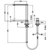 Bateria TEKA FO 985 629850200 Chrom Rodzaj baterii Jednodźwigniowa
