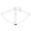 Bateria BLANCO Linus-S 516697 Kawowy Rodzaj baterii Jednodźwigniowa