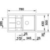 Zlewozmywak BLANCO Metra 6 S Compact 517353 Tartufo Typ Wpuszczany