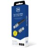 Niebieskie opakowanie z logo "3mk" zawiera informacje o produkcie: "Hyper Cable N-SERIES USB-C to USB-C 60W". Na opakowaniu widoczny jest obraz kabla oraz ikony wskazujące kompatybilność ze smartfonami, tabletami i notebookami, a także specyfikacje: 2 m, 60W, PD 3.0.