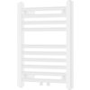Biały grzejnik łazienkowy z poziomymi rurkami, model Mexen Mars o wymiarach 500 x 400 mm i mocy 178 W. Produkt oznaczony kodem W110-0500-400-00-20.