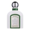Biała butelka perfum z metalicznym korkiem, na której widnieje zielona etykieta z napisem "DERBY CLUB HOUSE BLANCHE" oraz "100ML 3.4FL. OZ". Na szyjce butelki znajduje się napis "ARMAF".