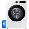 Pralka SAMSUNG AI WW10FG5U34AEEO 10kg 1400 obr + Suszarka SAMSUNG DV5000D DV90DG52A0AE z pompą ciepła Optimal Dry + Łącznik SAMSUNG SKK-5EW Sposób załadunku Od przodu