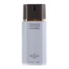 Buteleczka wody toaletowej o pojemności 100 ml z napisem "LAPIDUS POUR HOMME" oraz "EAU DE TOILETTE TED LAPIDUS PARIS" na przedniej stronie. Górna część butelki jest ciemna z atomizerem, a dolna ma jasny, żebrowany wzór.