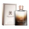 Na zdjęciu widoczna jest butelka perfum oraz pudełko z napisem "Trussardi The Black Rose". Na butelce i pudełku znajduje się herb oraz tekst "Eau de Parfum Natural Spray Vaporisateur 100 ml 3.4 fl.oz U.S.".