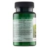 Zielona butelka z czarną zakrętką zawiera suplement diety "Garcinia Cambogia extract" marki Swanson, 60 kapsułek. Na etykiecie widnieje tekst informacyjny dotyczący składu, zalecanej porcji oraz ostrzeżeń, a także dane producenta i dystrybutora.