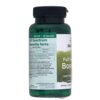Zielona butelka z czarną zakrętką zawiera suplement diety "Full Spectrum Boswellia forte" marki Swanson, z etykietą informującą o zawartości 60 kapsułek, każda o masie 800 mg. Na etykiecie znajdują się szczegóły dotyczące składu, dawkowania oraz ostrzeżenia, a także informacje o dystrybutorze w Polsce.