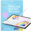 Opakowanie produktu z napisem "Paperlike Screen Protector Make your iPad feel like paper." oraz "Sharper screen quality Paperlike 3 Smarter application". Na dole widoczne są informacje: "Engineered in Germany" i "Manufactured in Switzerland".