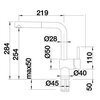 Bateria BLANCO Linus-S 514016 Chrom Typ Stojąca
