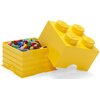 Pojemnik na LEGO klocek Brick 4 Żółty 40031732 Motyw Brick 4