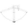 Bateria BLANCO Linus-S 512402 Chrom Rodzaj baterii Jednodźwigniowa