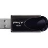 Pendrive PNY Attache4 16GB, USB 2.0, Odczyt 25 Mb/s, Zapis 8 Mb/s Interfejs USB 2.0